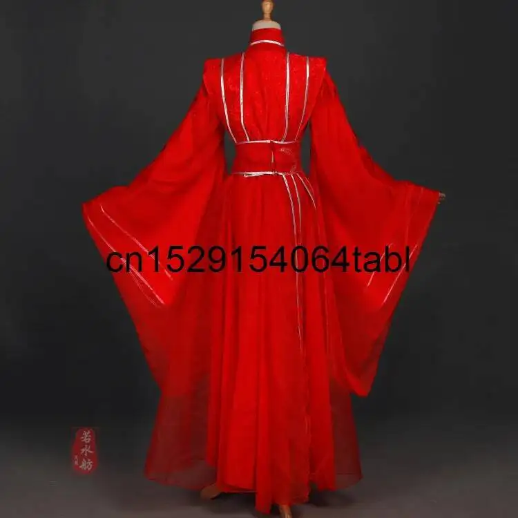 Фото Xielian Tian Guan Ci Fu Huacheng Косплей Свадебный костюм Xielian Huacheng Древний костюм Xilian Hanfu Платье Хэллоуин №5