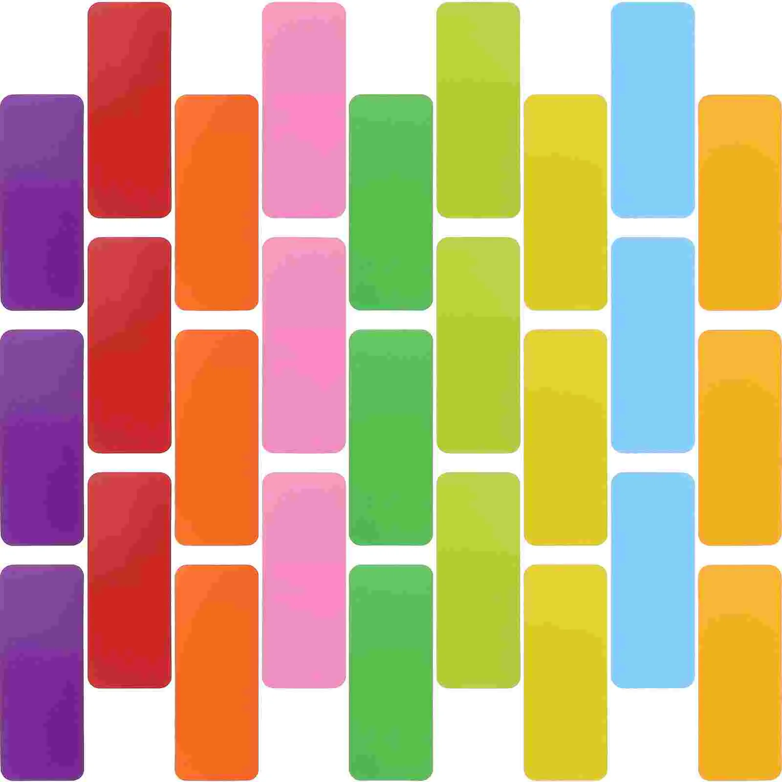 72 шт. магнитные этикетки магниты для сухого стирания на холодильник записываемая