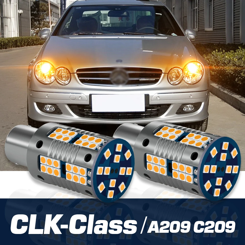 

2pcs LED Turn Signal Light Canbus Accessories For Mercedes Benz CLK Class A209 C209 2002 2003 2004 2005 2006 2007 2008 2009