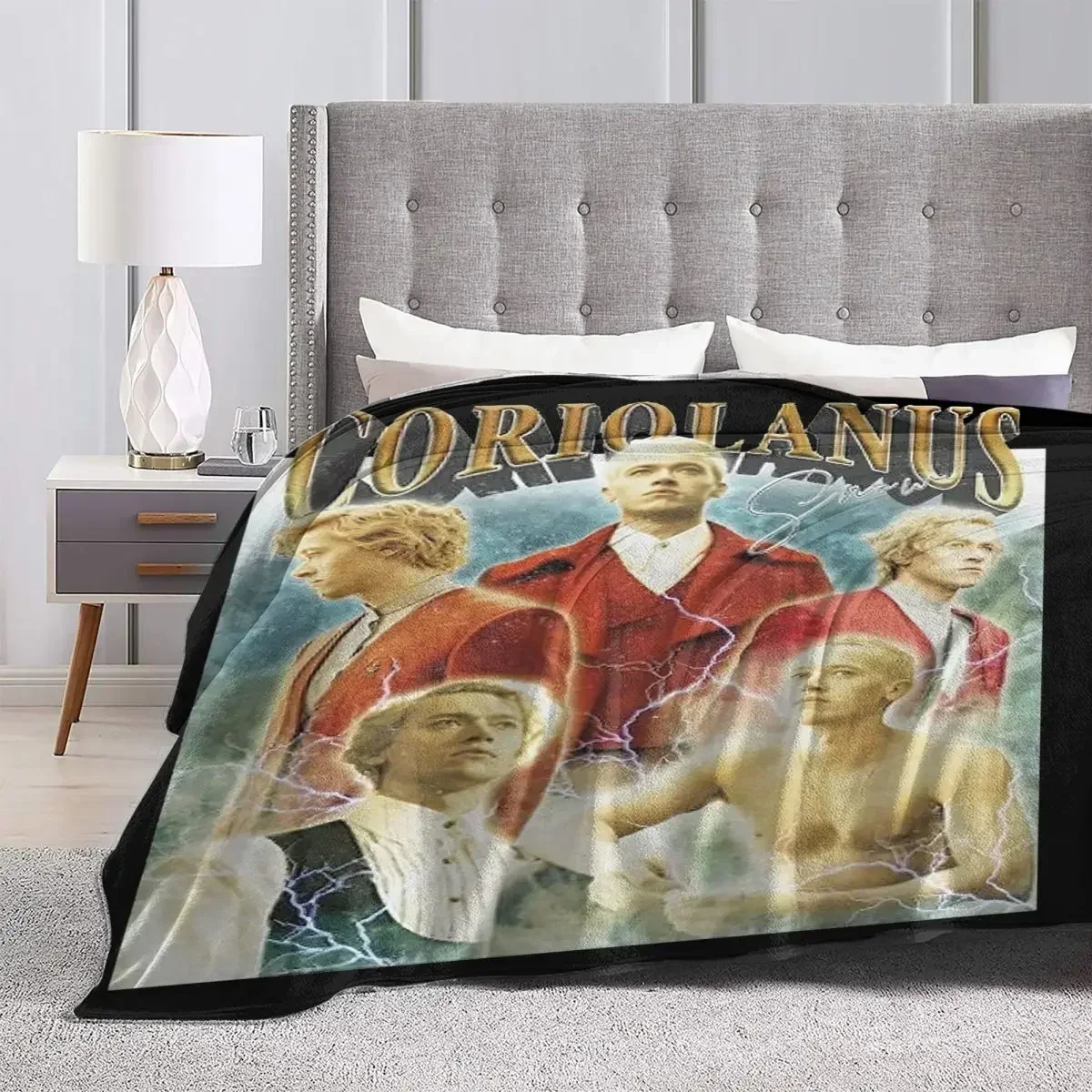 Многофункциональное винтажное одеяло Coriolanus Snow The Hunger Games декоративное для