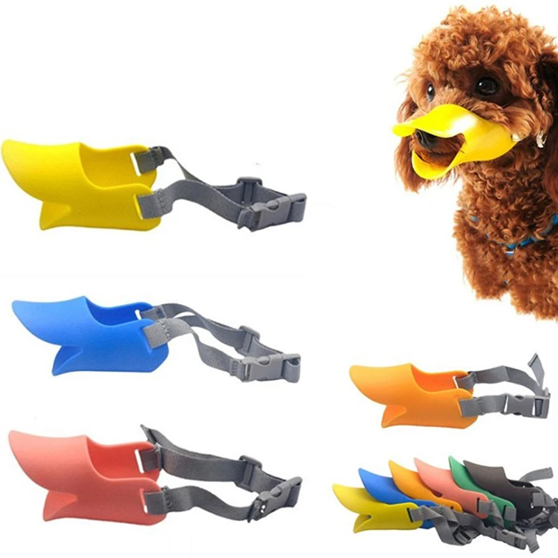 

Силиконовая маска-намордник для собак, против поклевки, против лая, для маленьких и больших собак