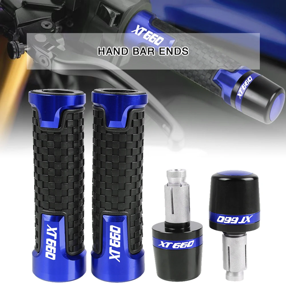 

Handle Bar Ends XT 660 2004 2005 2006 2007 2008 2009 2010 2017 Motorcycles Parts For YAMAHA XT660 Handlebar Grips Plug Slider