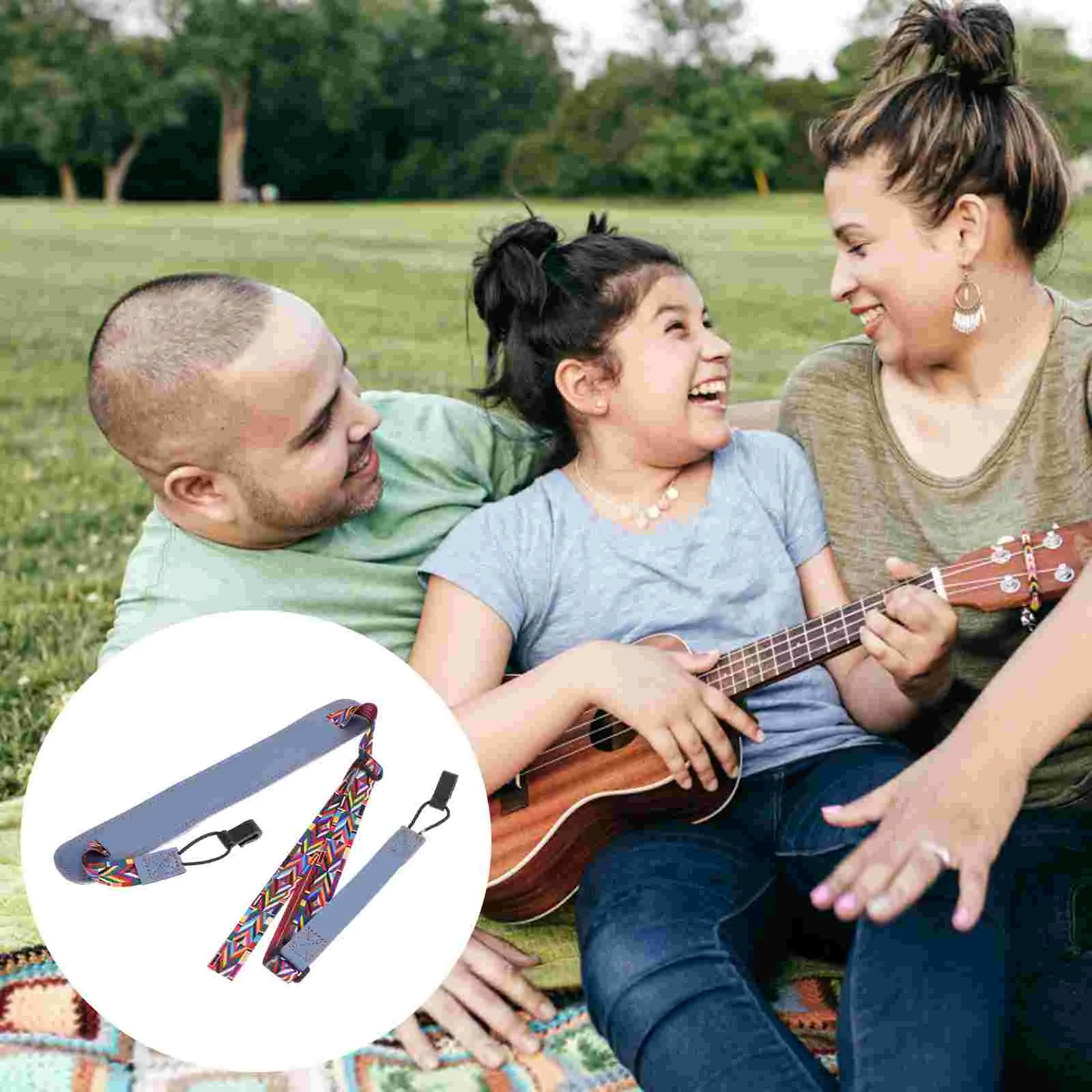 

1pc Electric Guitar Strap Adjustable Guitar Belt Wide Guitar Strap Ukulele Belt Acoustic Guitar Strap Ukulele Strap Belt