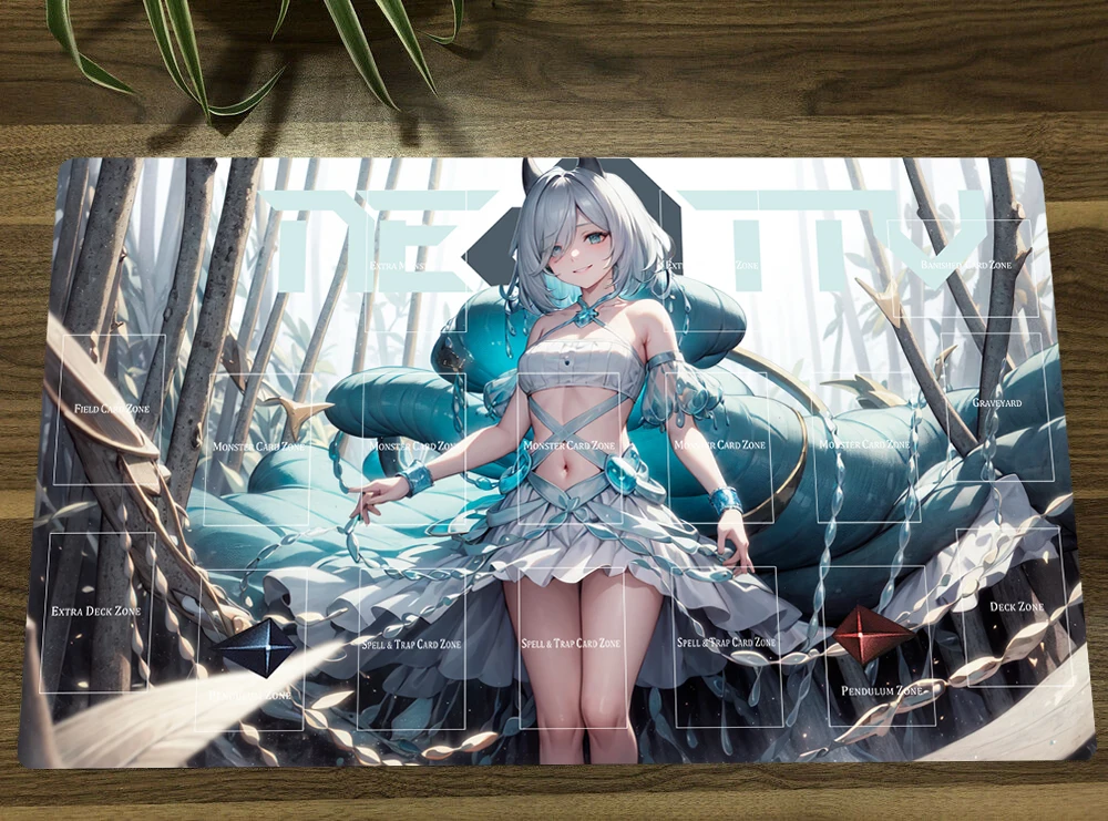 Коврик игровой трапециевидный, 60x35 см