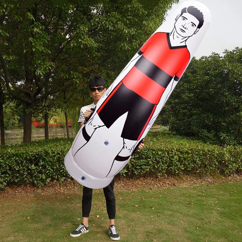 

Надувной футбольный манекен Goalkeepr, портативный Наполняемый стакан для воды и песка, надувной футбольный тренировочный jlrr