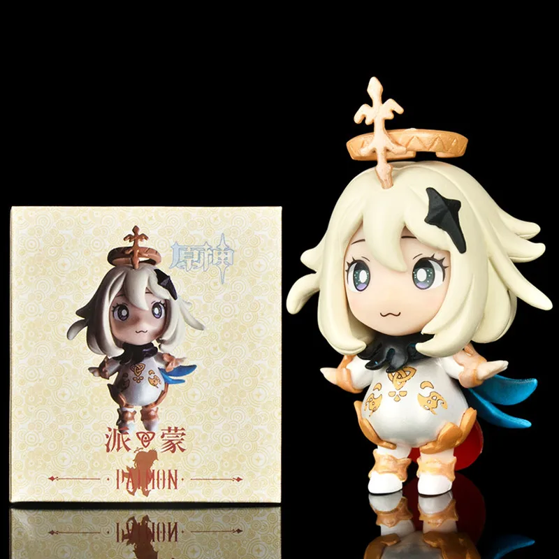 

Hot Anime Genshin Impact figure Paimon Action Figure Genshin Impact Paimon Figurine Collectible Model Doll Toys