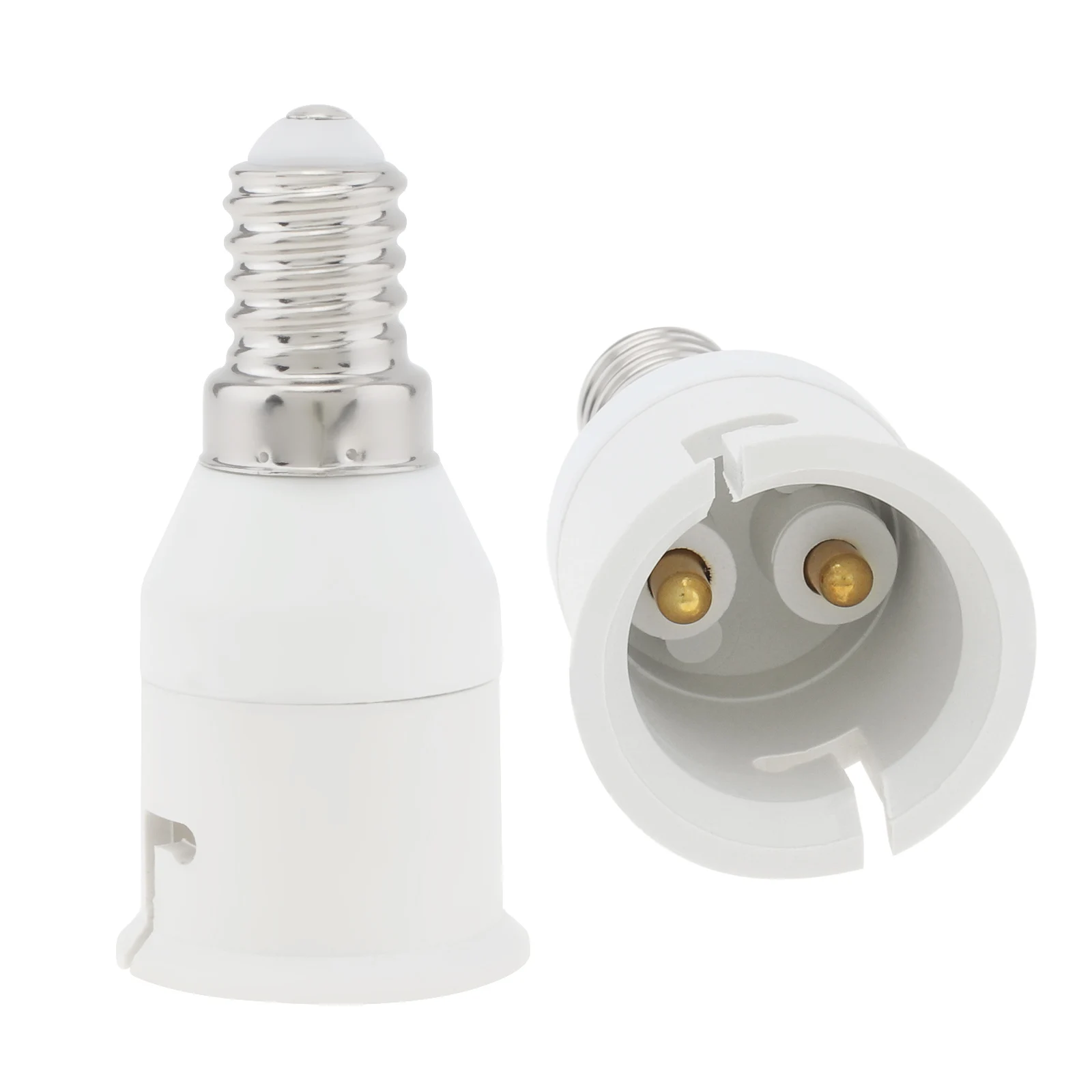 Адаптер-переходник для патрона лампы E14 в B22 небольшой винт переходник домашнего