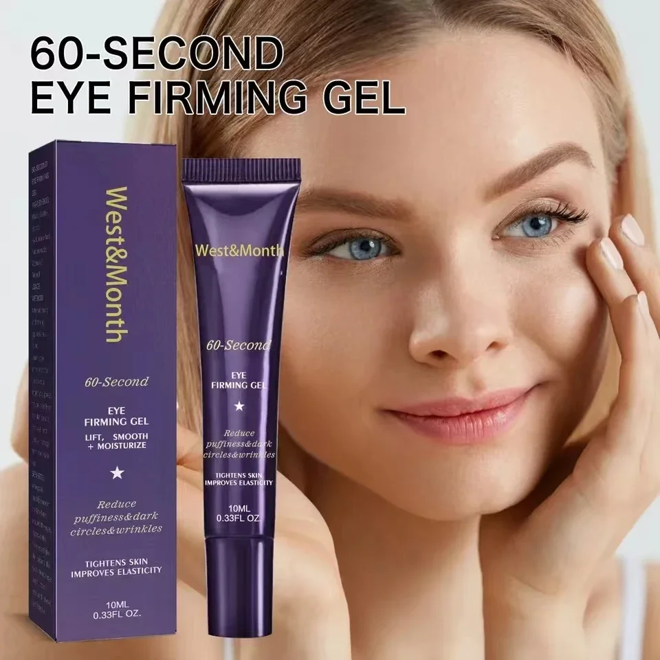 West Month Eye Firming Gel LiftingEye around Fine Lines Fishtail Pattern DarkCircles Moisture Replenishment Skin Cream