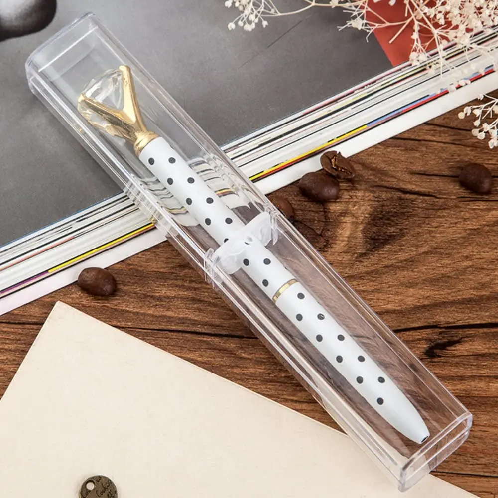 

5Pcs Plastic Clear Ballpoint Pen Pencil Boxes Empty Case Collection Pen Storage Container Box for Student School Office Supplies