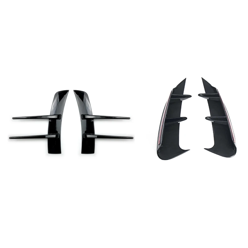 

4 шт., передние и задние автомобильные бамперы Mercedes-Benz класса A