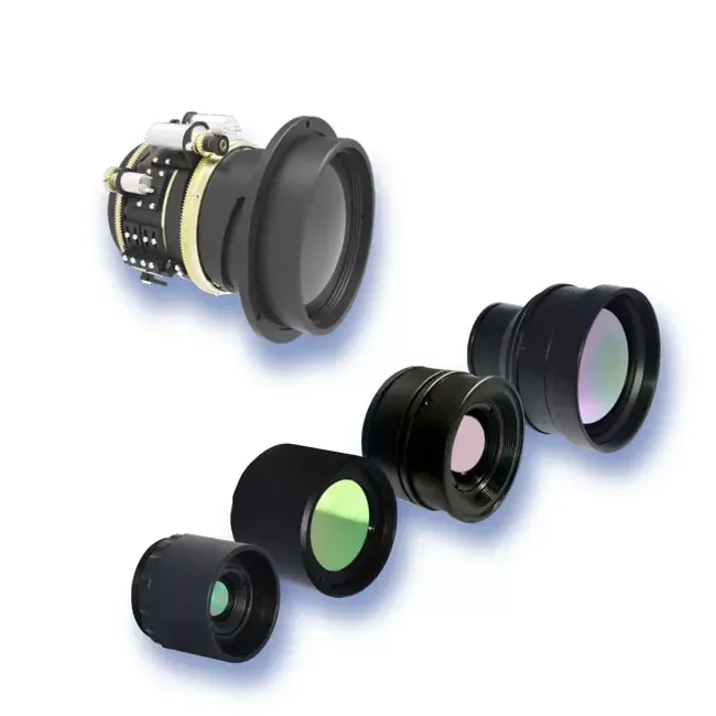 

Focal length WFOV 10 mm NF0V 40MM F1.0 Detector 640*512-17 um Infrared fixed focus lens 25/128