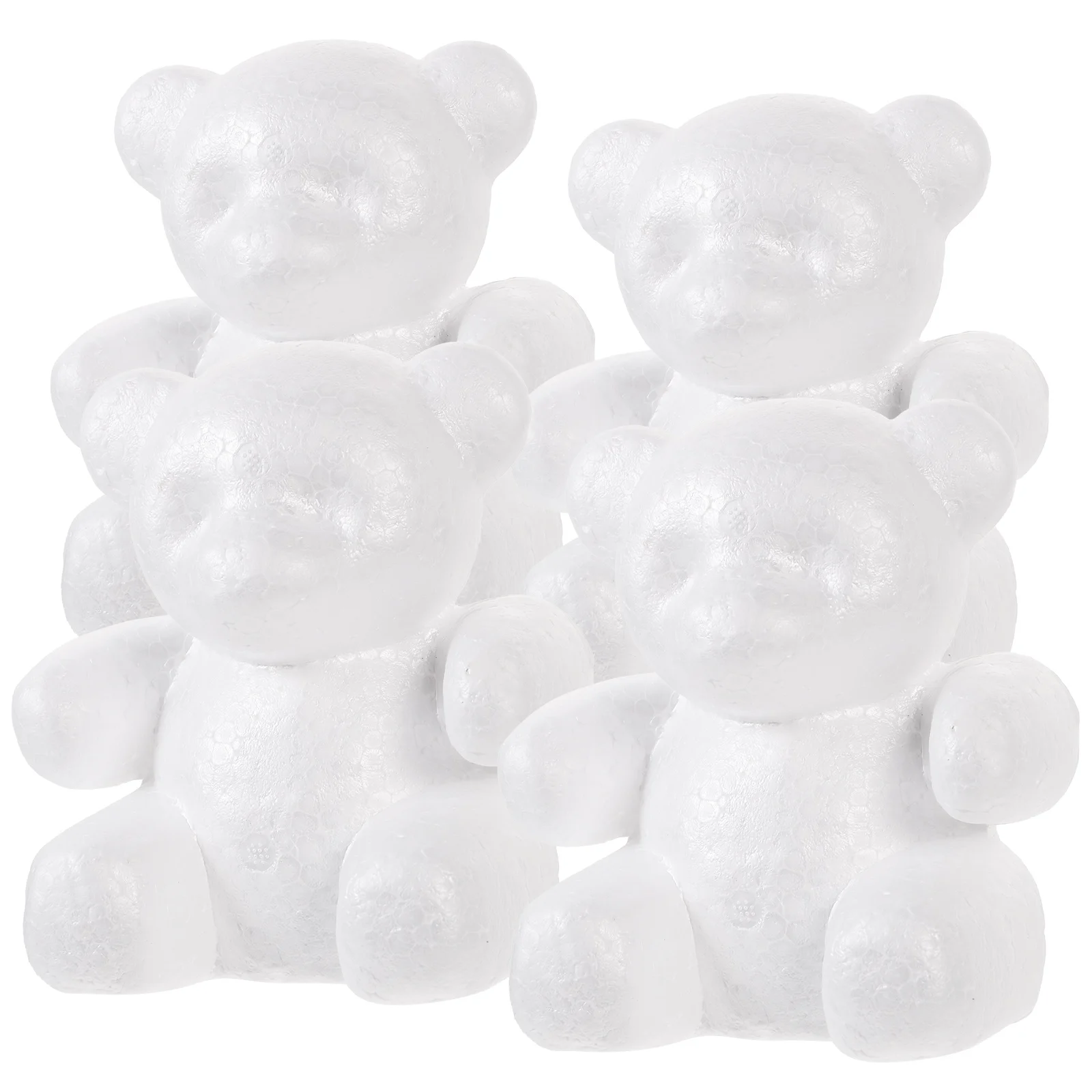 

Bear Styrofoampolystyrene Shape Craft Shapes Diy Crafts Flower Mould White Shaped Arranging Formodelling Rose Mold Christmas