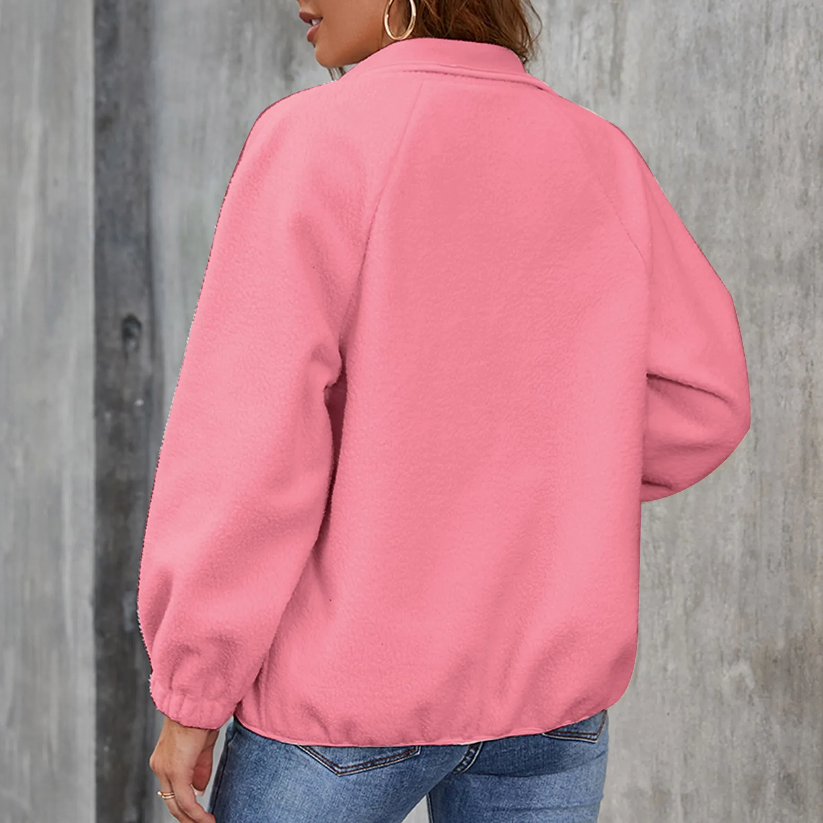 

Женская модная укороченная Вельветовая куртка с длинным рукавом и карманами