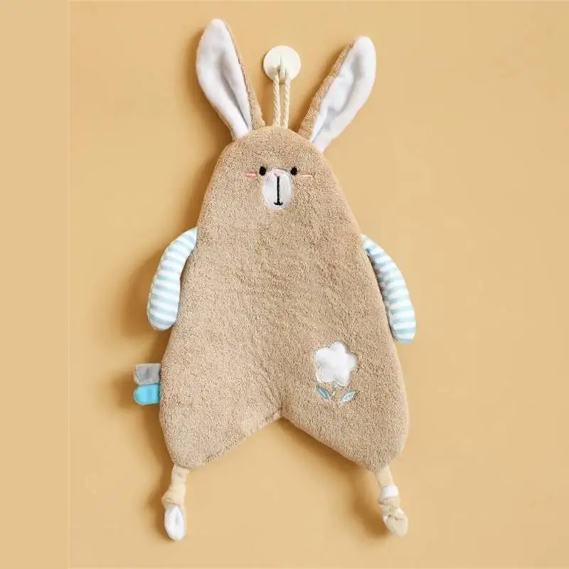 

High Quality Absorbent Absorbent Cloth Soft Coral Fleece Children's Cartoon Animals Hand Towel High-efficiency Kitchen Tools