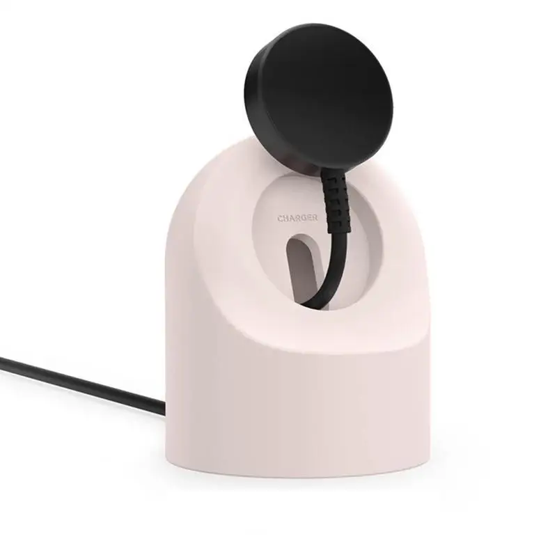 

Charger Cradle For Samsungs Galaxys Watch 5 Wireless Silicone Charger Cradle Dock Anti Slip Smartwatch Charging Stand Holder