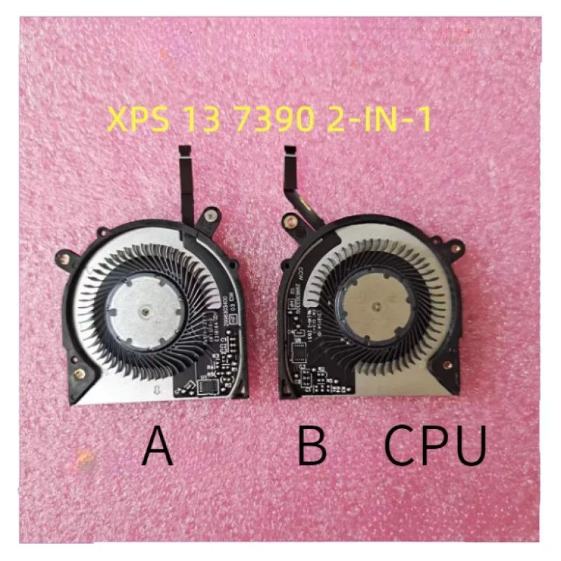 New Original Laptop CPU GPU Cooling Fan For DELL XPS 13 7390 2-in-1 P103G Cooler 0VDFK8 EG50030S1-C170-S9A EG50030S1-C180-S9A
