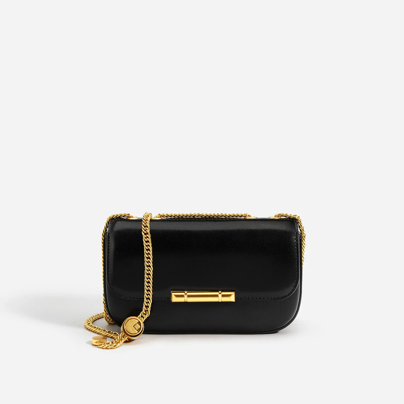 Fashion Women's Genuine Leather Chain Shoulder Bag Small Square Bag for Daily Wear designer luxury bags for women