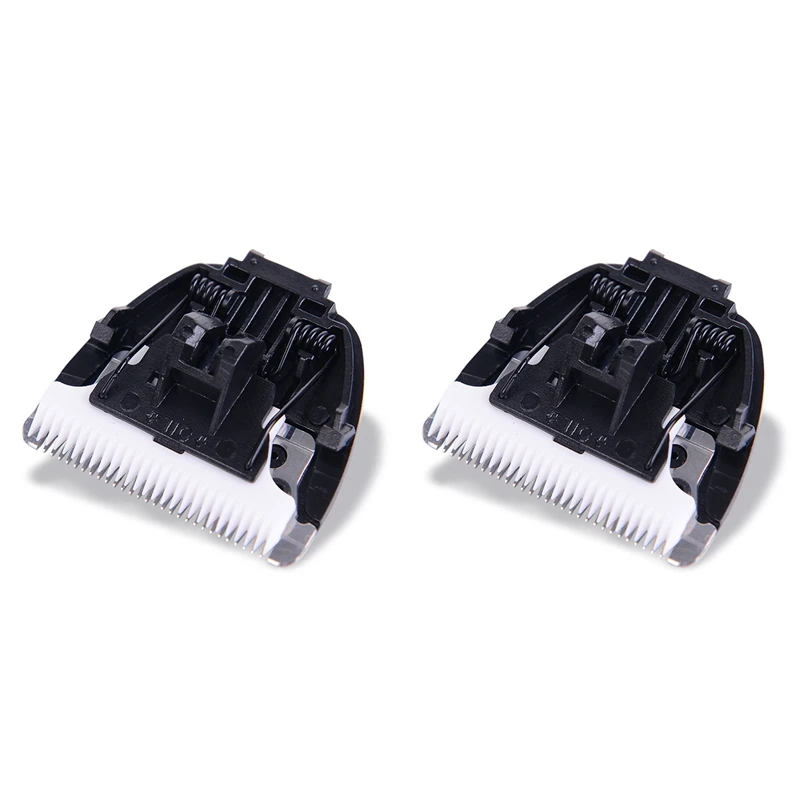 

2X Pet Hair Trimmer Cutter Head Ceramic Blade Compatible For CP3100 3180 7800 7900 Grooming Clipper Replacement Knives