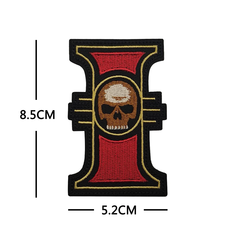 Warhammer 40k медаль золотая нить вышитая повязка на руку двухсторонняя эполета орла