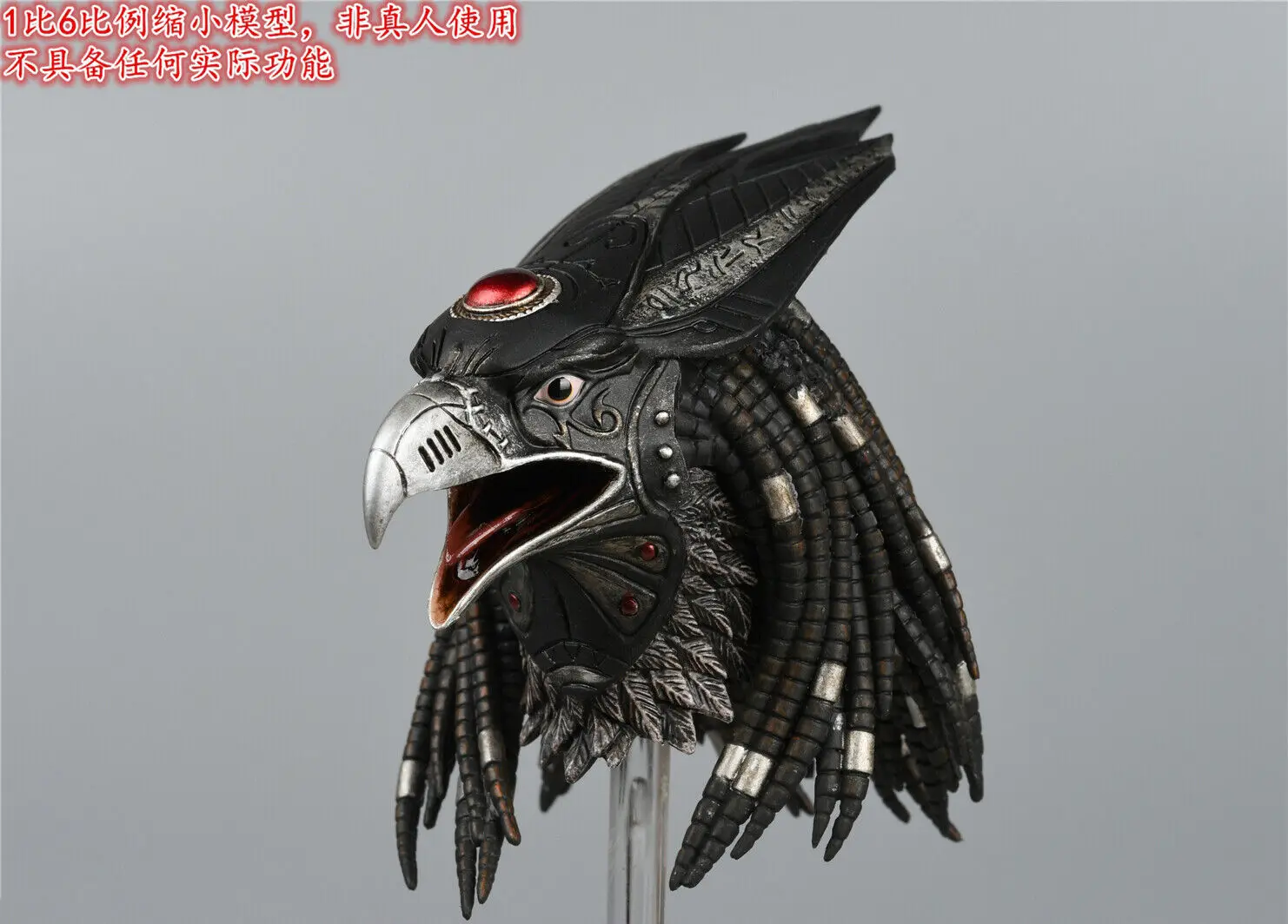 

TBLeague 1/6 Scale PL2021-177B Silvery Edition Open Mouth Head Sculpture Model
