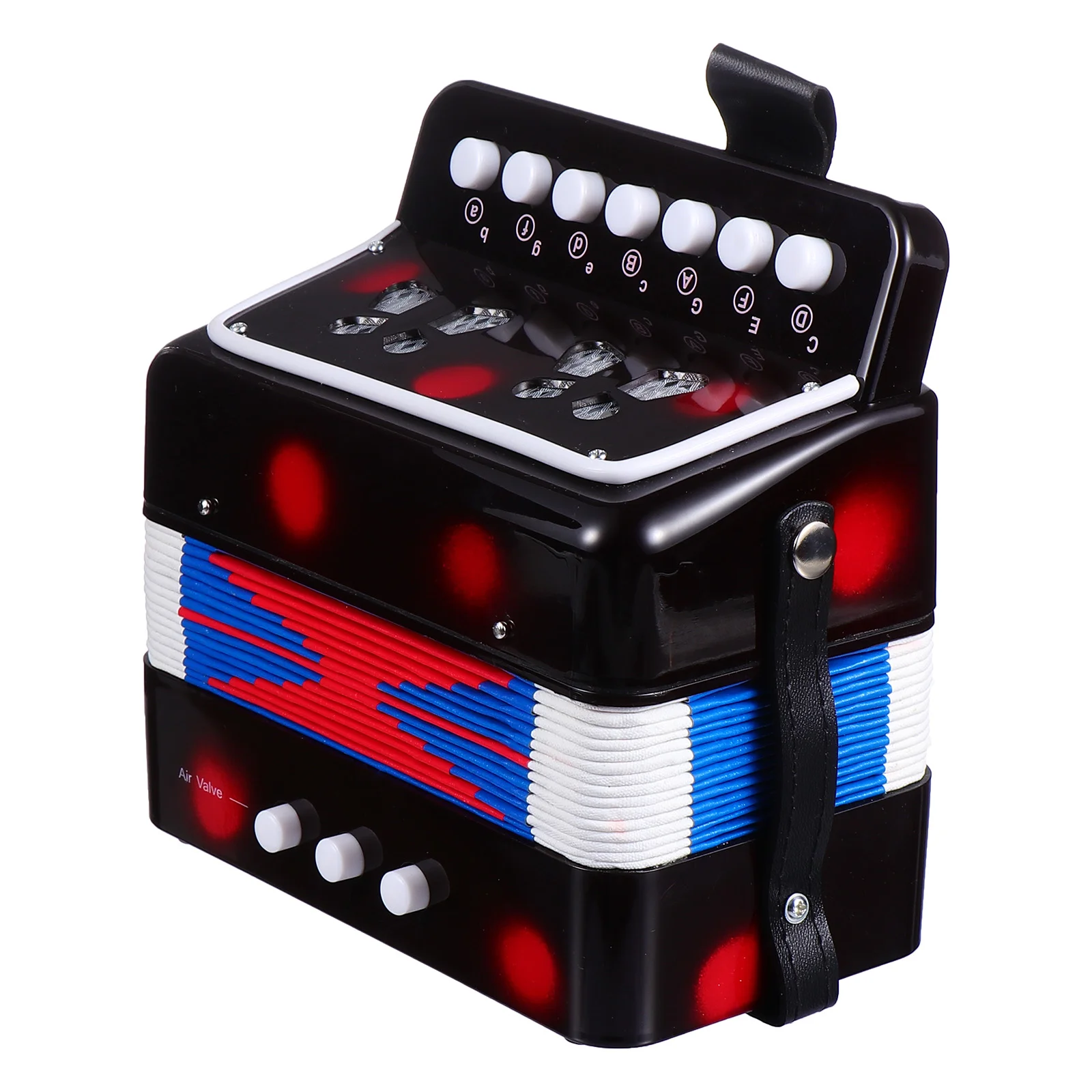 

Puzzle Toy Accordion Educational Toys Accordian Developmental Children Desktop Musical Instrument Miniature