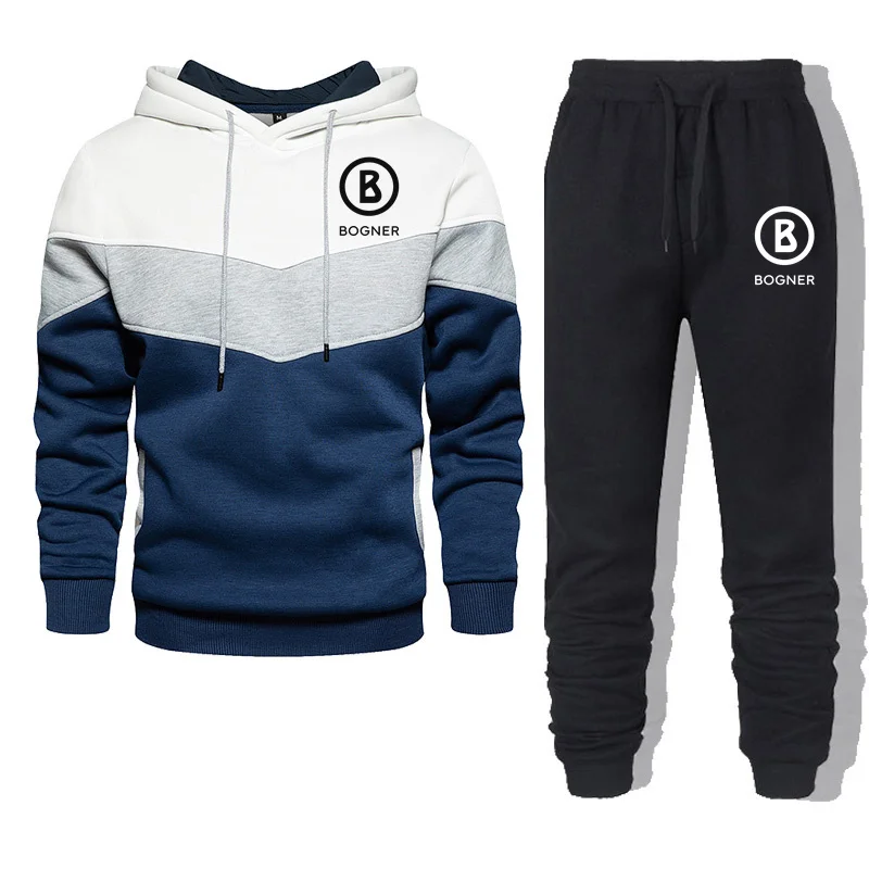 

2023 BOGNER Tracksuit Sportswear Jackets+Pants 2Pcs Suit Jogging Sweater Set Newest