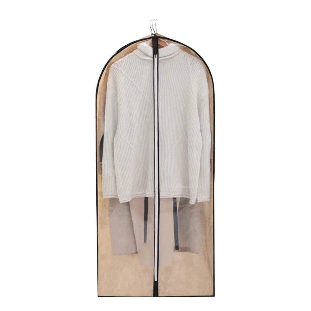 

Для гардероба влагостойкие товары для дома сумка для одежды на молнии для переноски Водонепроницаемый нетканый подвесной пылезащитный кос...