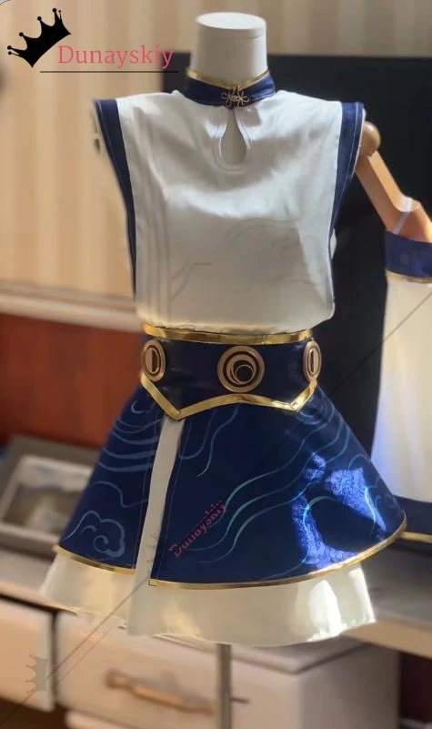 Фото Iuno Daoxiangcun совместная косплей игра Wuthering Waves костюм в китайском стиле Hanfu короткая юбка женские костюмы на Хэллоуин №2