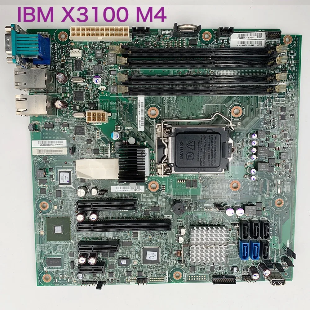 Материнская плата для сервера Lenovo IBM X3100 M4 FRU 00D8550 00Y7576 00AL957 00D8868 69Y5153, 100% протестированная, нормально работающая