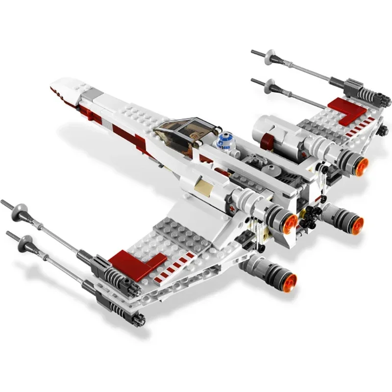 X-Wing Fighter Space Program Строительные Блоки Набор Игрушек Для Детей Совместимый С 75301 Идеи