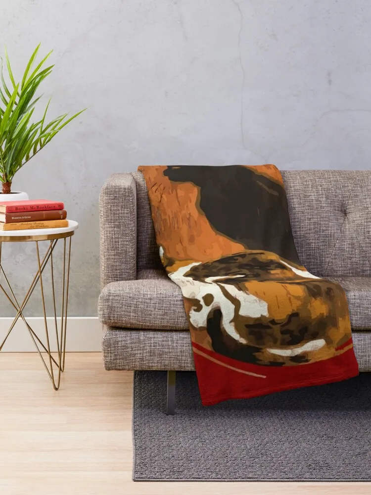 Одеяло Calico Cat And Black Grungy Art зимние кровати декоративные роскошные одеяла