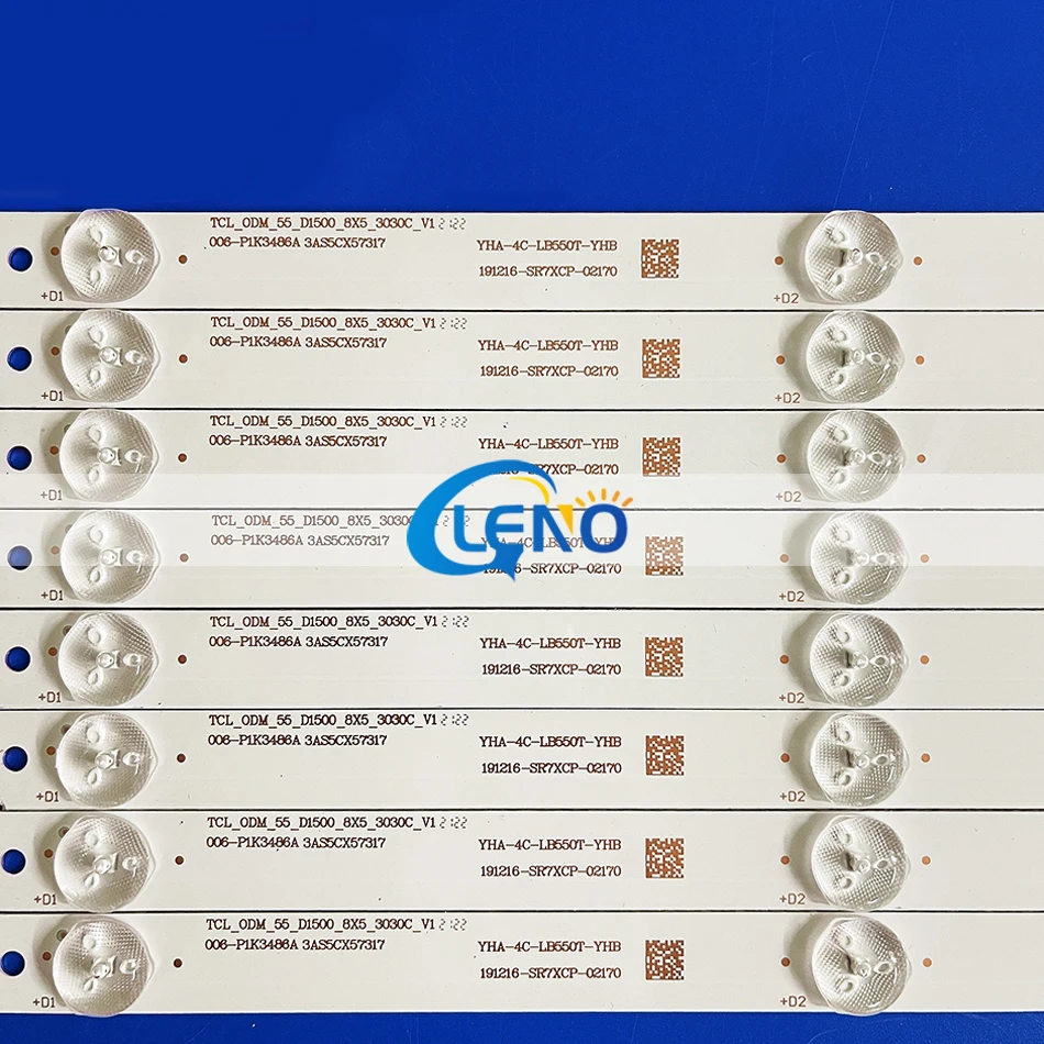 Светодиодная подсветка панель с 5 лампами для фотоламп 55 l26cmc 55L2600C LVF550CSDX 55U3600C 55U36EBC