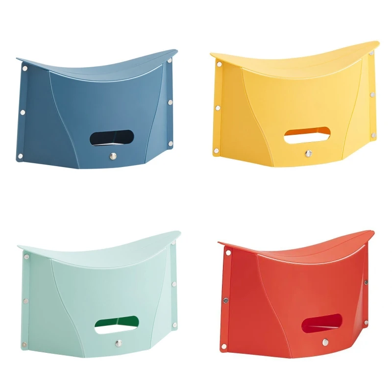 

Foldable Step Stool 7 Inch Collapsible Step Stools Folding Outdoor Fishing for BENCH Chair Thickened Portable Plastic Stool for