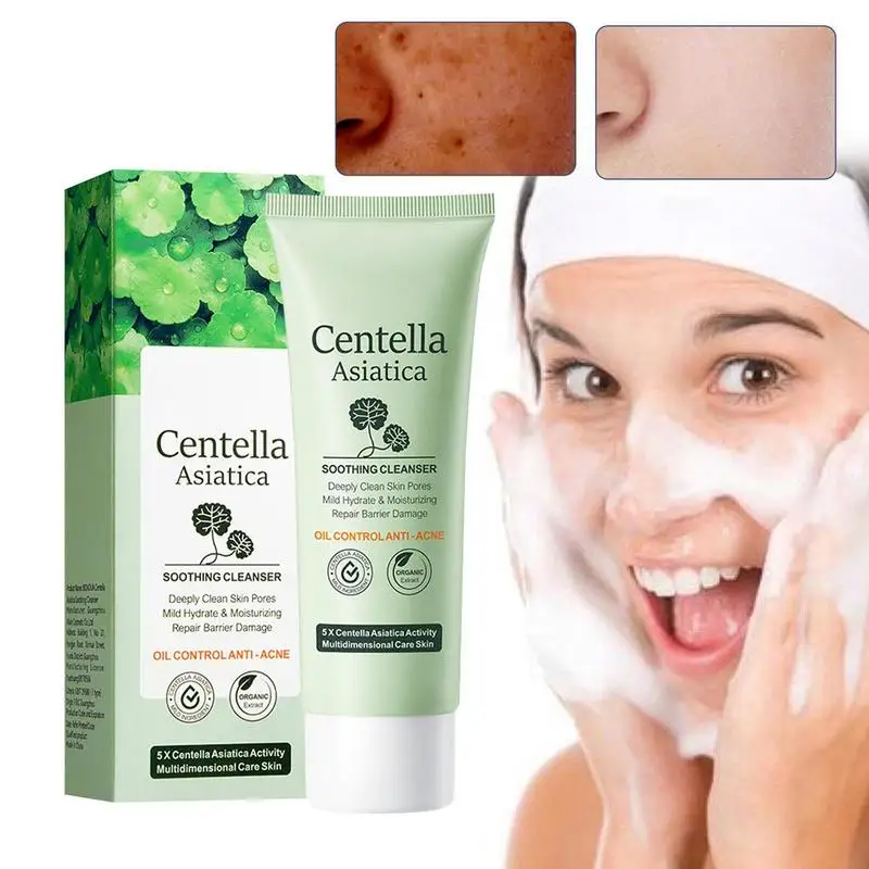

Soothing Facial Cleanser Hydrating Oil Control Fragrance-free Face Wash Centella Asiatica Calming Cleanser Skincare products