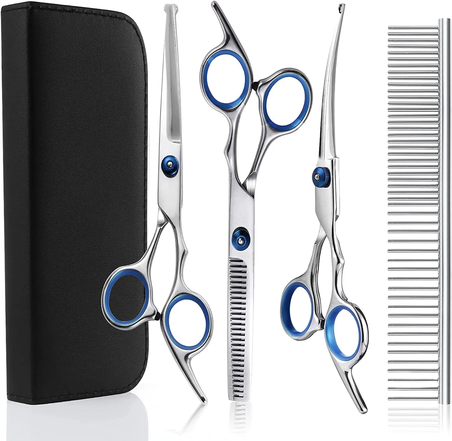 

Cat Safety Tip Hair Kit Tool Round 17cm Dog Cat Pet Care Dog For Grooming With Cutting Set Grooming Dog Scissors Scissors Hair