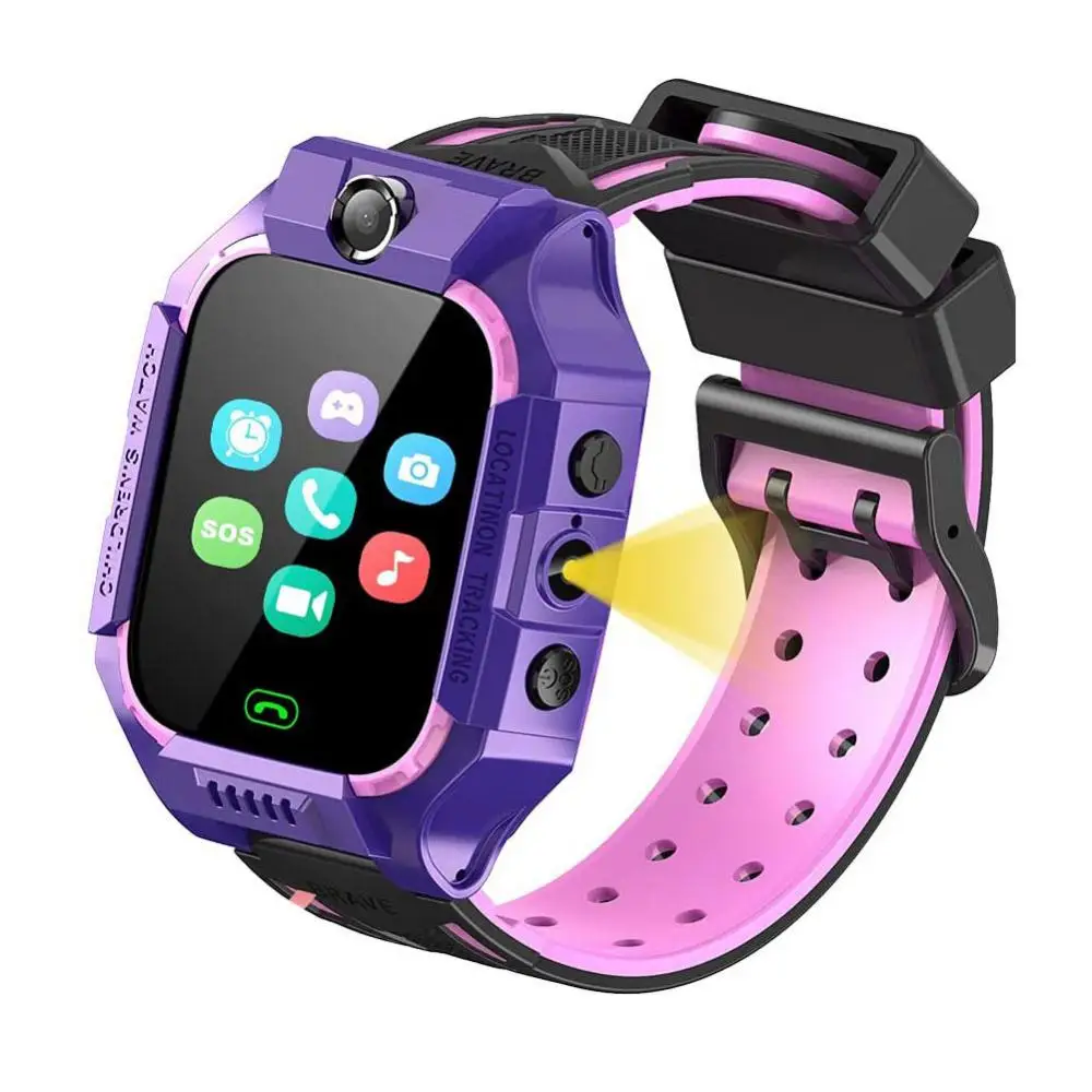 

Children Kids GPS Locator Smart Watch Waterproof Video Camera Sim Card Call Phone Anti-Lost SOS Smartwatch for Ios Android Gift