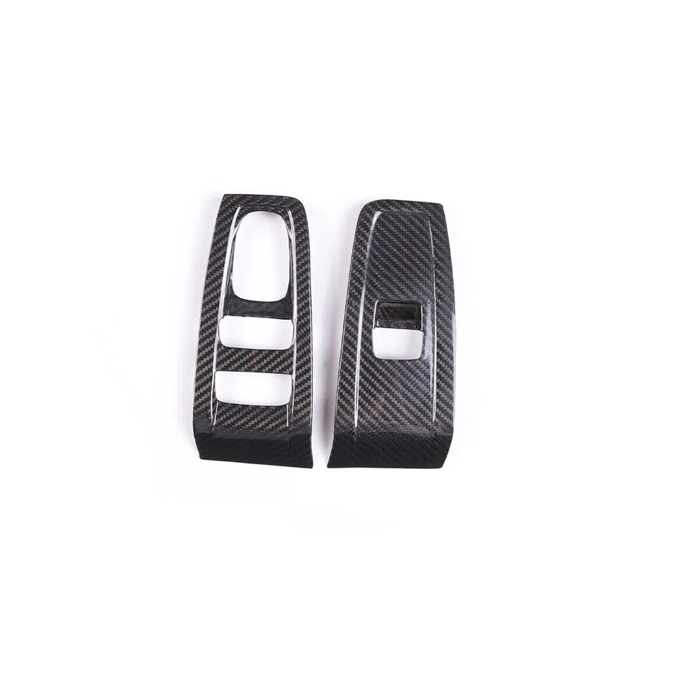 Аксессуары для внутренней отделки настоящий карбоновый переключатель окна