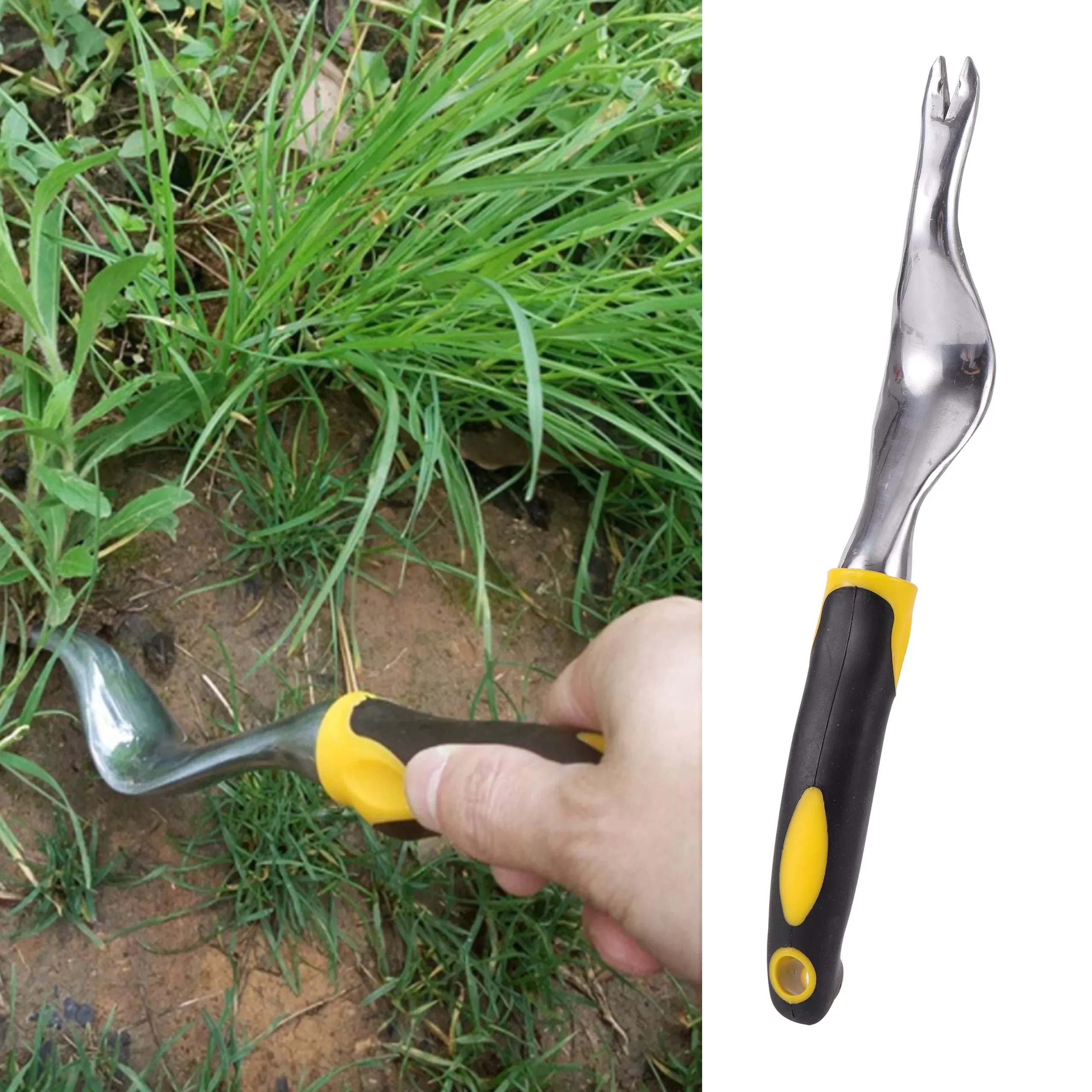 

NEW Garden Weeder Hand Weeding Removal Cutter Digger Trimming Remove Grass Puller Long Handle Puller Outdoor Portable Tools
