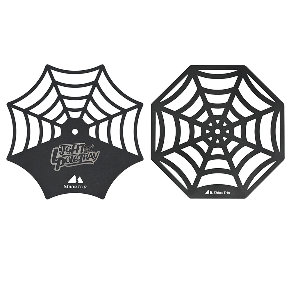 

Portable Light Pole Tray Lightweight Stainless Steel Lamp Pole Tray Outdoor Lantern Stand Pole Mount Table Plate Storage Shelf