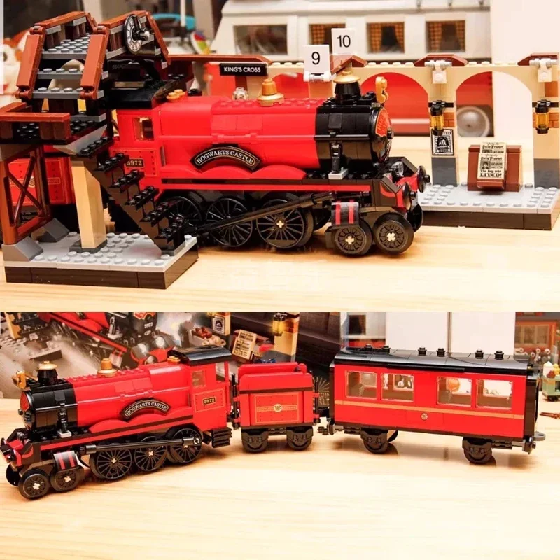 801 шт. модель экспресс-поезда подходит для 75955 игрушки детей рождественский