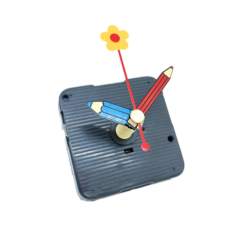5Sets Quartz Clock Machine Silent Sweep 13MM Shaft DIY Watch Parts Accessories with Pointers | &amp