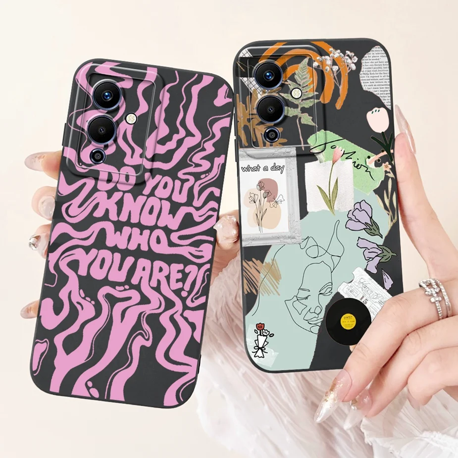 For Infinix Note 12 Pro 5G Case Note12 X671 X671B New Art Painted Cover G96 Turbo Soft Fundas