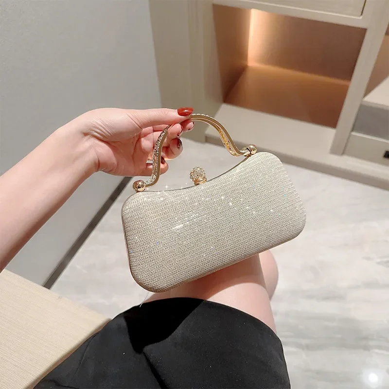 

Bag Crystal Dinner Rhinestone Bag Luxury Purses Ladies Clutch Evening Women Elegant Bridal Crossbody Clutches Bags Wedding Party