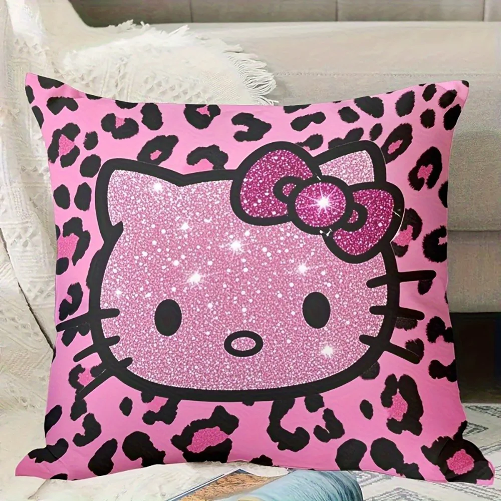 

Наволочка MINISO Hello Kitty леопардовый принт