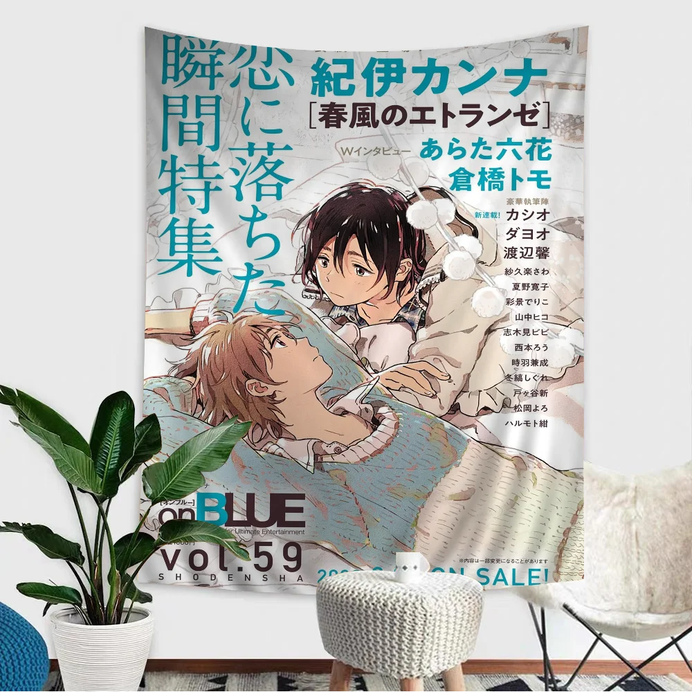 Umibe No Etranger большой настенный гобелен с принтом подвесной Таро хиппи настенные