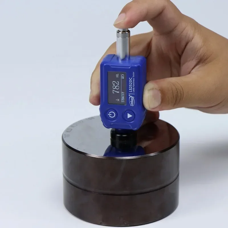 LS252DC HL HV HB HS HRA HRB HRC 7-в-1 Карманная труба Искусственная поверхность Твердомер по