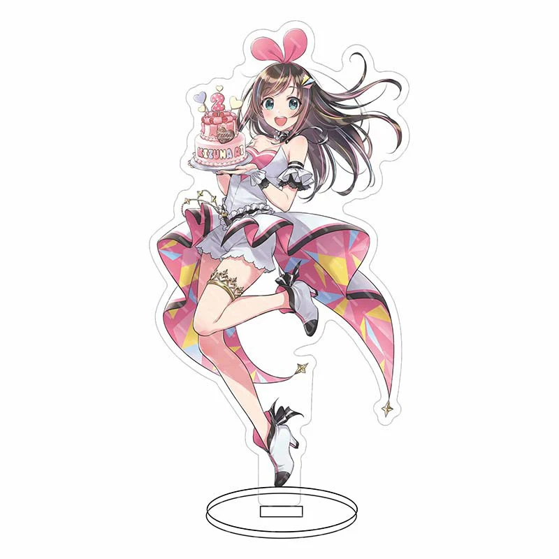 

Anime Stand Hololive Vtuber Tokino Sora Minato Aqua Acrylic Figure Display Desktop Decoration 15cm