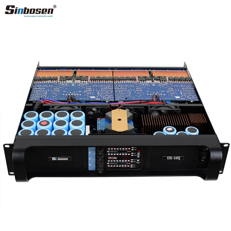 

Professional class Td power amplifier module DS-10Q music karaoke 4 channel 2000 watt power amplifier