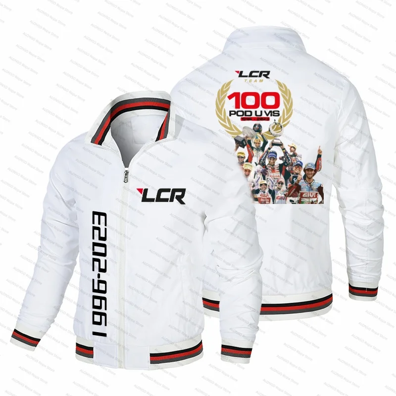 

2023 MOTO LCR 100th Anniversary Jacket Alex Rins Jacket Grand Prix Champion Coat, Cycling Suit, Rins42 Uniform Jacket Men's Top