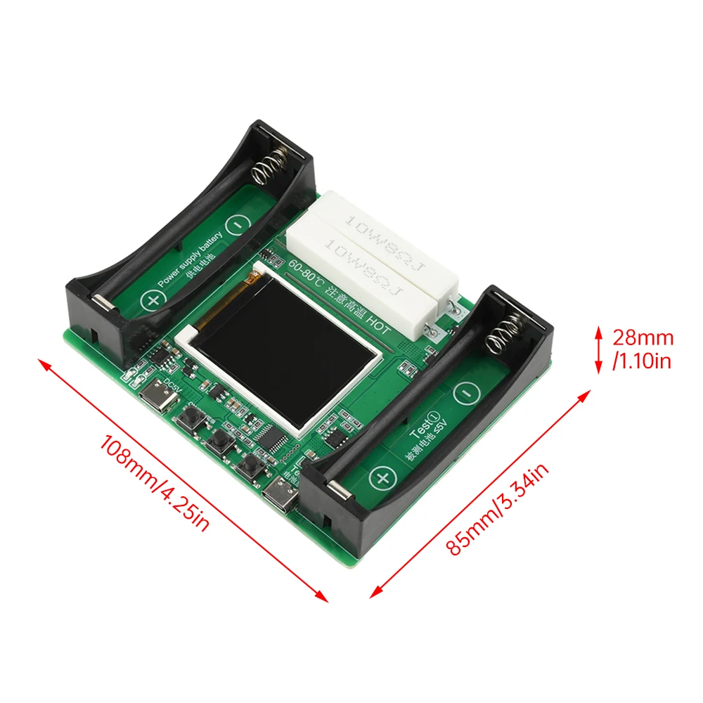 

Тестер батарей 18650